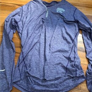 Nike Purple Dri-FIT Quarter-Zip Shirt